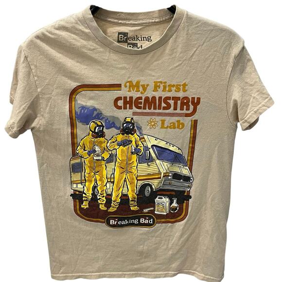 Ripple Junction Adult SM Breaking Bad My First Chemistry Lab Graphic T-shirt - Picture 1 of 4
